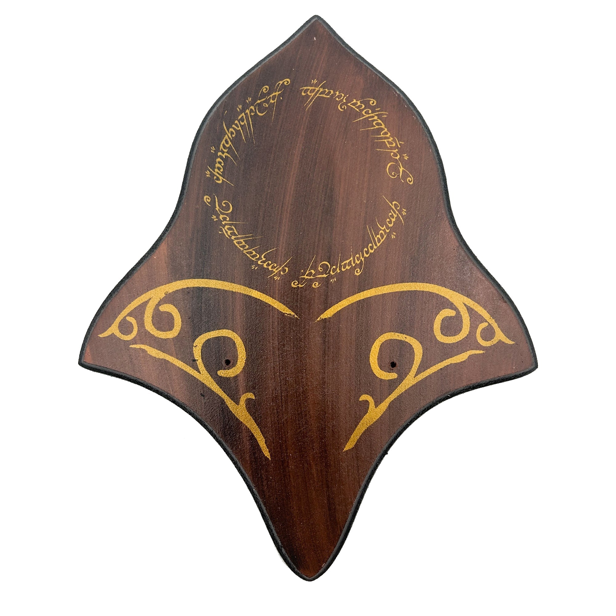 LOTR Elven Inspired Decorative Sword Dagger Wall Mount Display Display Stands & Plaques - Tophatter Daily Deals
