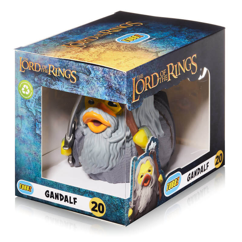 Lord of the Rings: Gandalf (You Shall Not Pass) TUBBZ (Boxed Edition) TUBBZ Collectible Duck - Tophatter Daily Deals