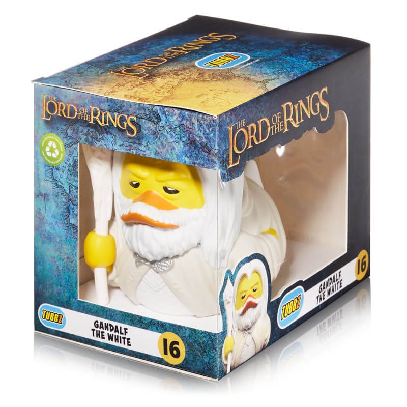 Lord of the Rings: Gandalf the White TUBBZ (Boxed Edition) TUBBZ Collectible Duck - Tophatter Daily Deals