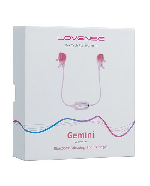Lovense Gemini Vibrating Nipple Clamps - Tophatter Daily Deals