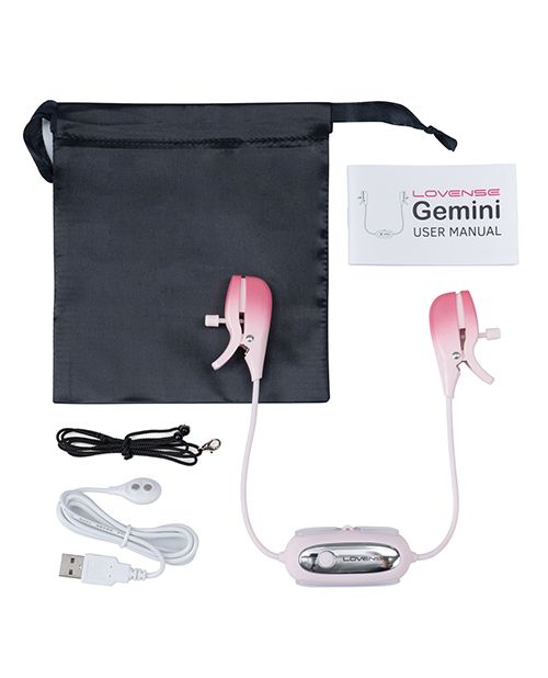 Lovense Gemini Vibrating Nipple Clamps - Tophatter Daily Deals