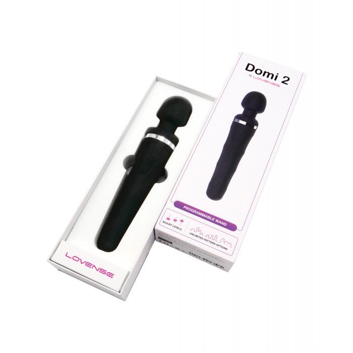 Lovense Domi 2 Flexible Rechargeable Mini Wand - Tophatter Daily Deals
