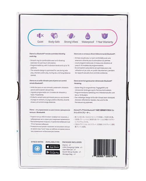 Lovense Diamo Cock Ring - Tophatter Daily Deals