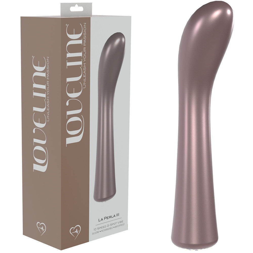 LOVELINE La Perla III - Whisper Quiet Vibrator 10 Modes > Vibrators > Standard Vibrators - Tophatter Daily Deals