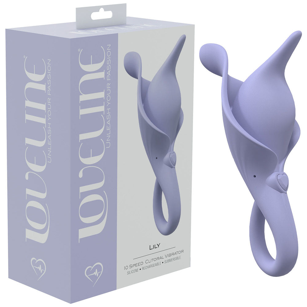 LOVELINE Lily - Lavender Whisper Quiet Vibrator 10 Modes > Vibrators > Unconventional - Tophatter Daily Deals