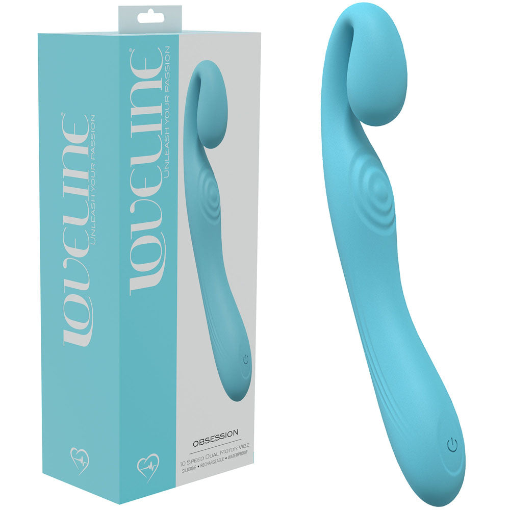 LOVELINE Obsession - Premium Silicone Vibrator With 10 Modes > Sex Toys For Ladies > G-Spot Vibrators - Tophatter Daily Deals