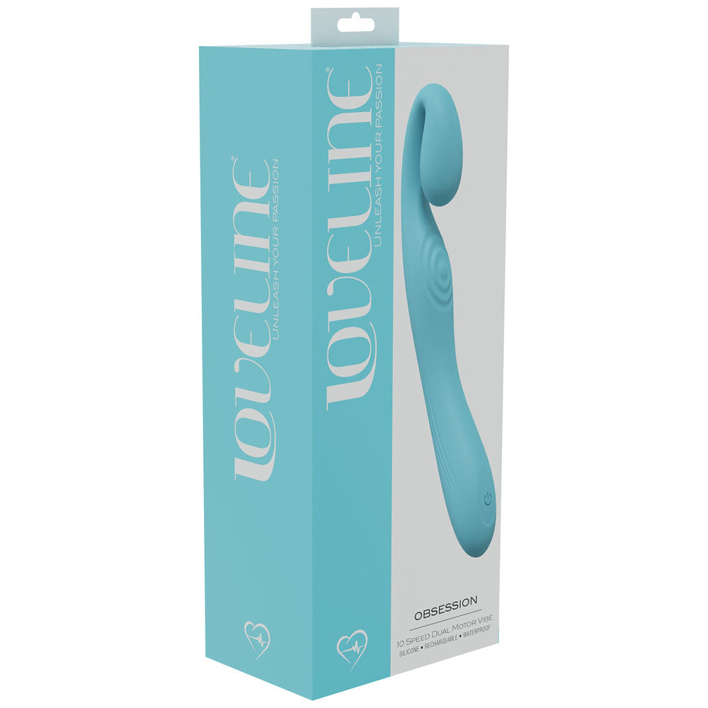 LOVELINE Obsession - Premium Silicone Vibrator With 10 Modes > Sex Toys For Ladies > G-Spot Vibrators - Tophatter Daily Deals