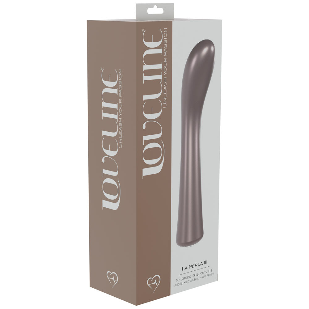 LOVELINE La Perla III - Whisper Quiet Vibrator 10 Modes > Vibrators > Standard Vibrators - Tophatter Daily Deals