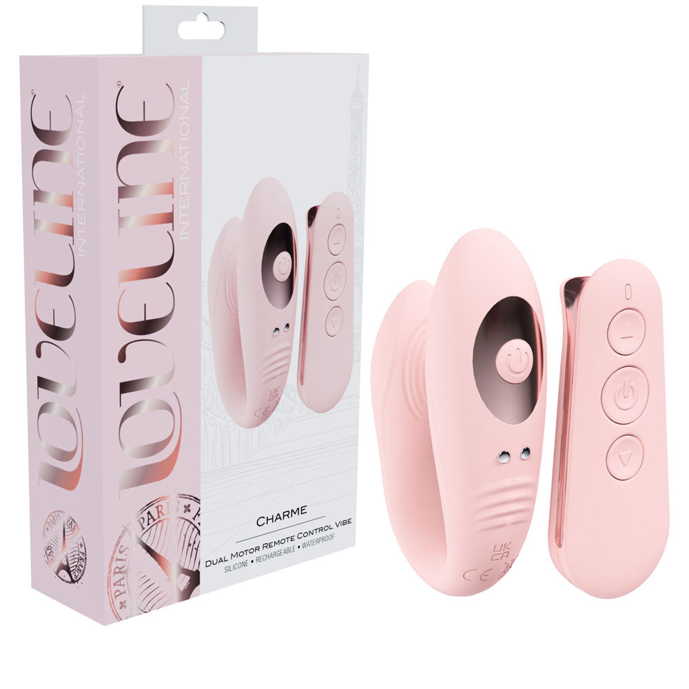Loveline Charme (Paris) – Waterproof USB Rechargeable Dual Motor Vibrator > Vibrators > G-Spot - Tophatter Daily Deals