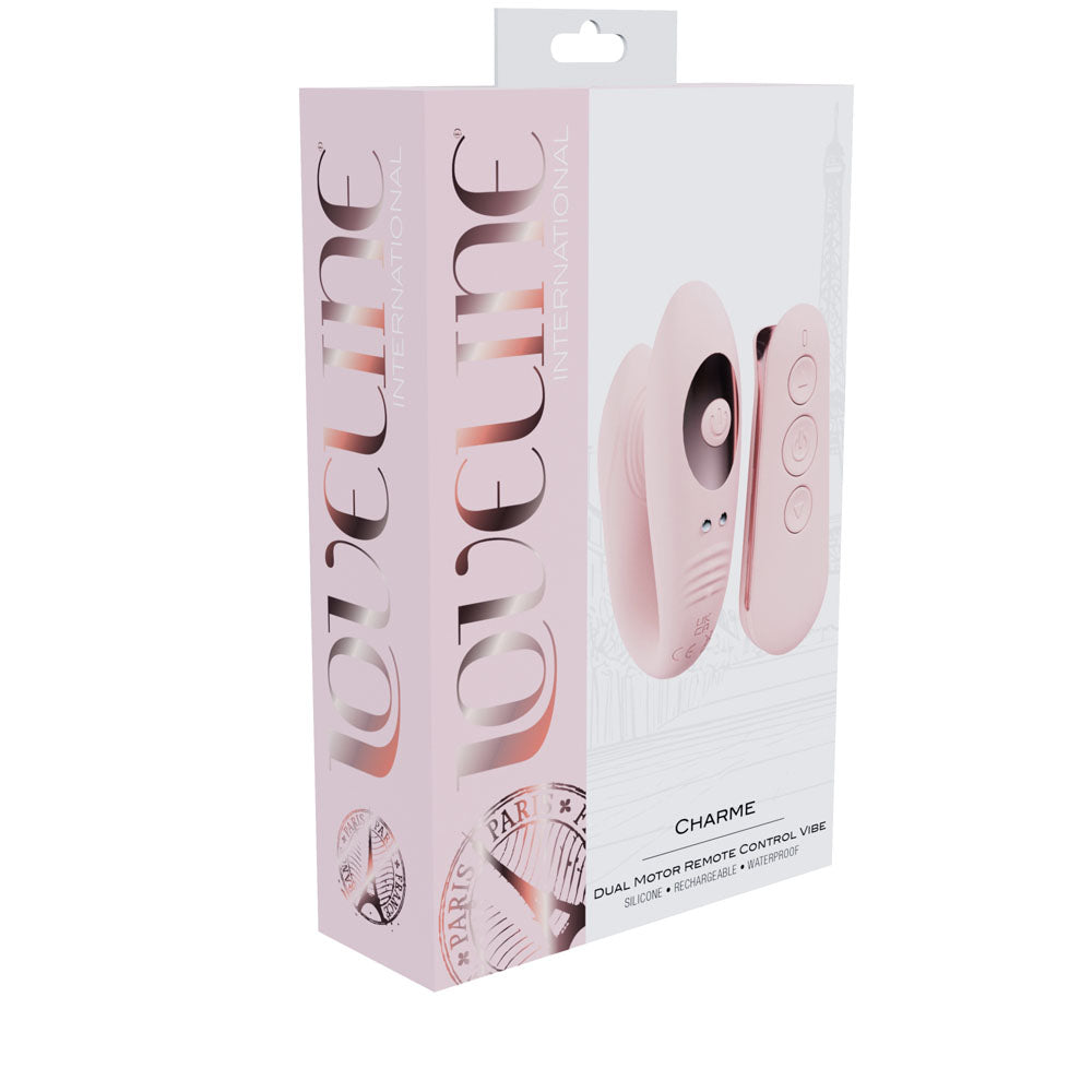 Loveline Charme (Paris) – Waterproof USB Rechargeable Dual Motor Vibrator > Vibrators > G-Spot - Tophatter Daily Deals