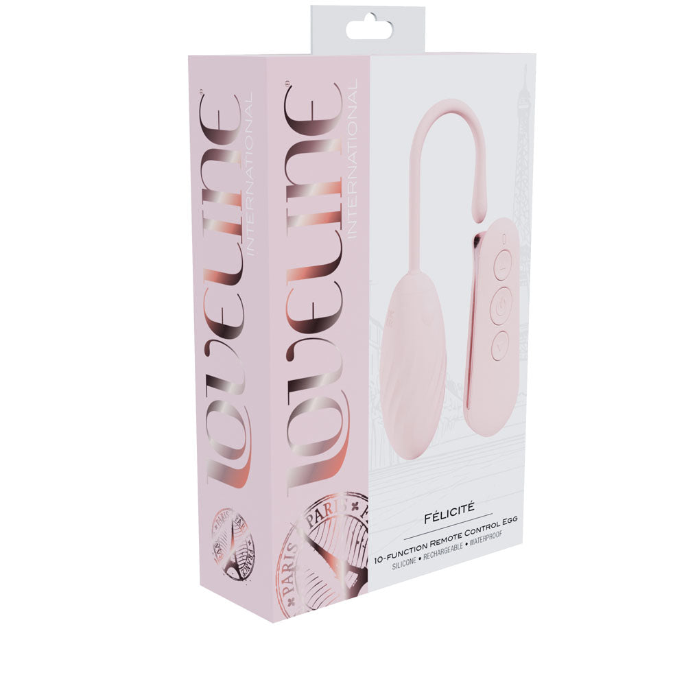 Loveline Felicite Vibrating Egg with Wireless Remote Control > Sex Toys For Ladies > Vibrating Eggs - Tophatter Daily Deals