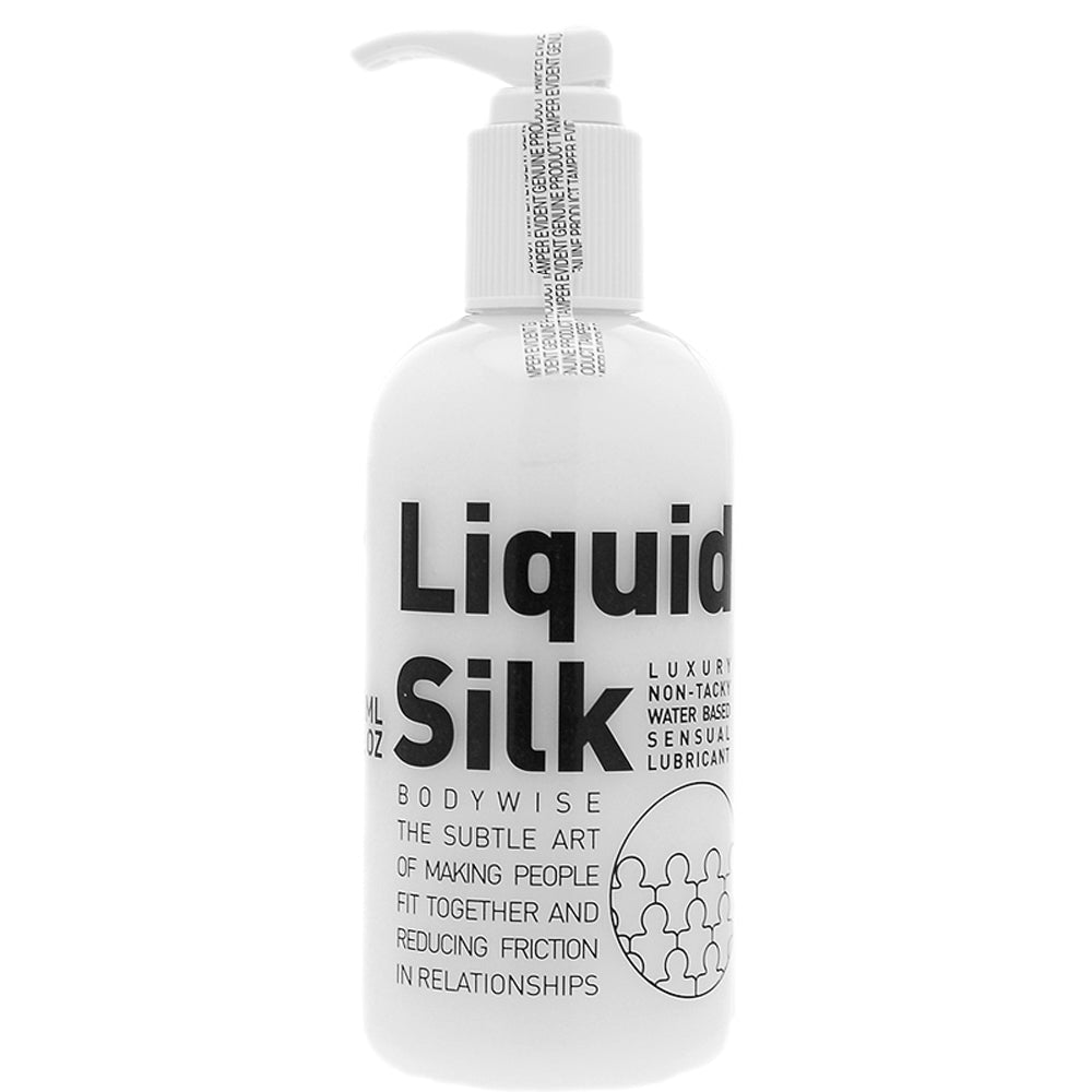 Liquid Silk Water-Based Luxury Lubricant 250ml – Personal Lubricant > Lube > Water Based - Tophatter Daily Deals