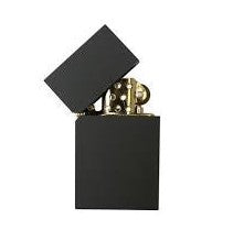 PLAIN BLACK FLIP TOP OIL LIGHTER - Tophatter Daily Deals