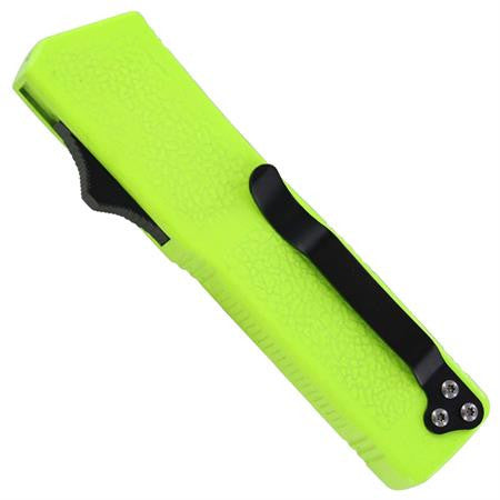Lightning OTF Knife Green Hazardous Plague Automatic Dual Action Knife-OTF - Tophatter Daily Deals