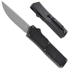 Lightning OTF Knife Dark Hurricane Black Automatic Dual Action Knife-OTF - Tophatter Daily Deals