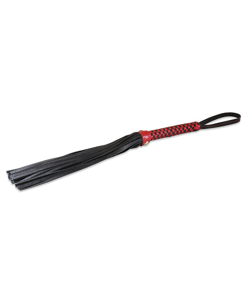 Sultra 16" Lambskin Flogger Classic Weave Grip Floggers - Tophatter Daily Deals