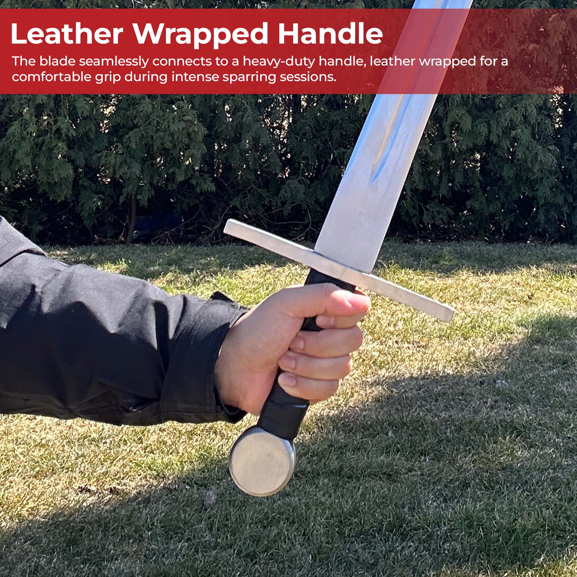 Lumina Knight Heavy Duty Sparring Sword Swords - Tophatter Daily Deals