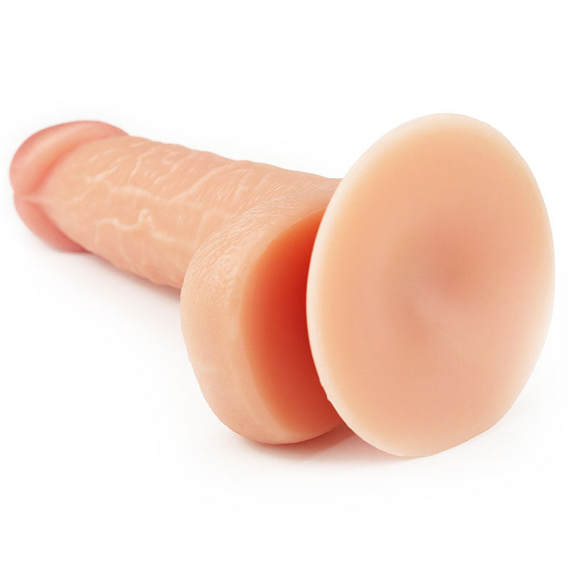 Lovetoy The Ultra Soft Dude – 7 Inch Realistic Dildo with Suction Cup > Dildos > Realistic Dildos - Tophatter Daily Deals