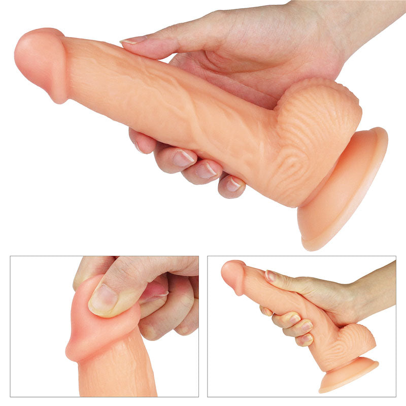 The Ultra Soft Dude 20.3 Centimeter 8 Inch Dong > Dildos > Realistic Dildos - Tophatter Daily Deals