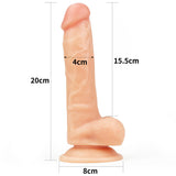Lovetoy The Ultra Soft Dude (8 Inch) – Realistic Soft Dildo > Dildos > Realistic Dildos - Tophatter Daily Deals