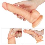 Lovetoy The Ultra Soft Dude (8 Inch) – Realistic Soft Dildo > Dildos > Realistic Dildos - Tophatter Daily Deals