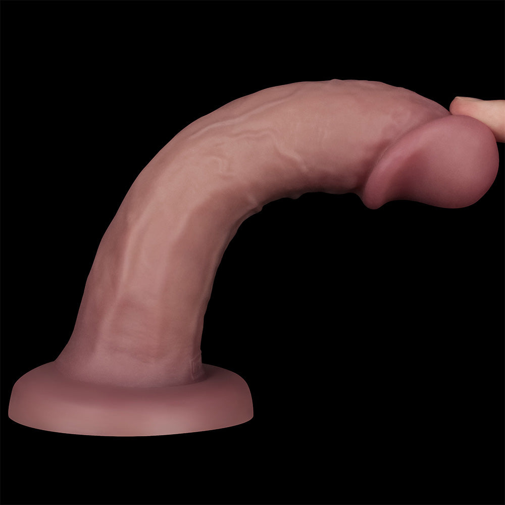 Lovetoy Dual-Density Power Cock – 8 Inch USB Rechargeable Vibrating Dong > Vibrators > Realistic Vibrators - Tophatter Daily Deals