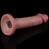 Lovetoy Dual-Density Power Cock – 8 Inch USB Rechargeable Vibrating Dong > Vibrators > Realistic Vibrators - Tophatter Daily Deals