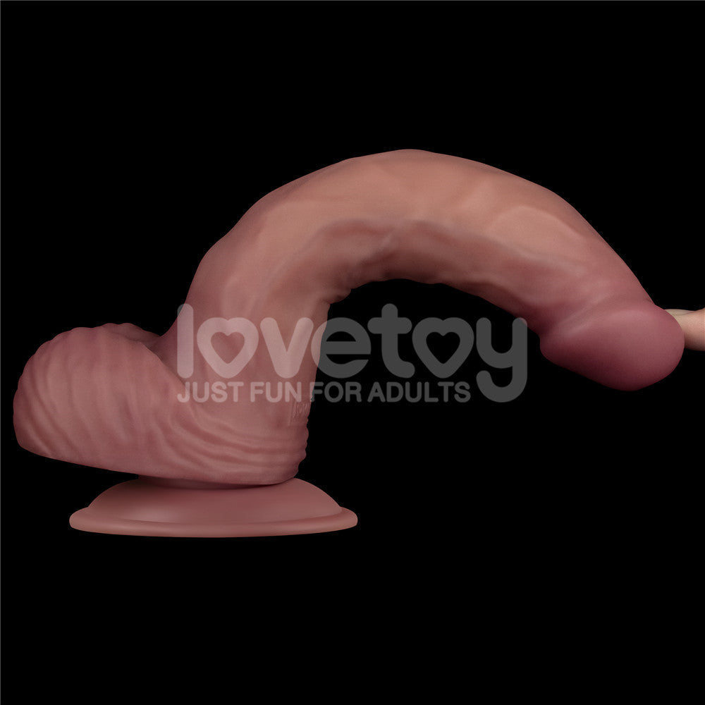 Lovetoy Dual-Density Power Cock – USB Rechargeable 9 Inch Vibrating Dildo > Vibrators > Realistic Vibrators - Tophatter Daily Deals