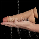 Power Basics 8 Inch Vibrating Dildo – Lifelike Waterproof Dildo > Vibrators > Realistic Vibrators - Tophatter Daily Deals