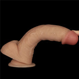 Power Basics 8 Inch Vibrating Dildo – Lifelike Waterproof Dildo > Vibrators > Realistic Vibrators - Tophatter Daily Deals