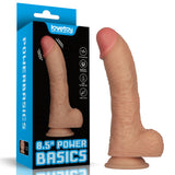 Power Basics 8.5 Inch USB Rechargeable Vibrating Dildo > Vibrators > Realistic Vibrators - Tophatter Daily Deals