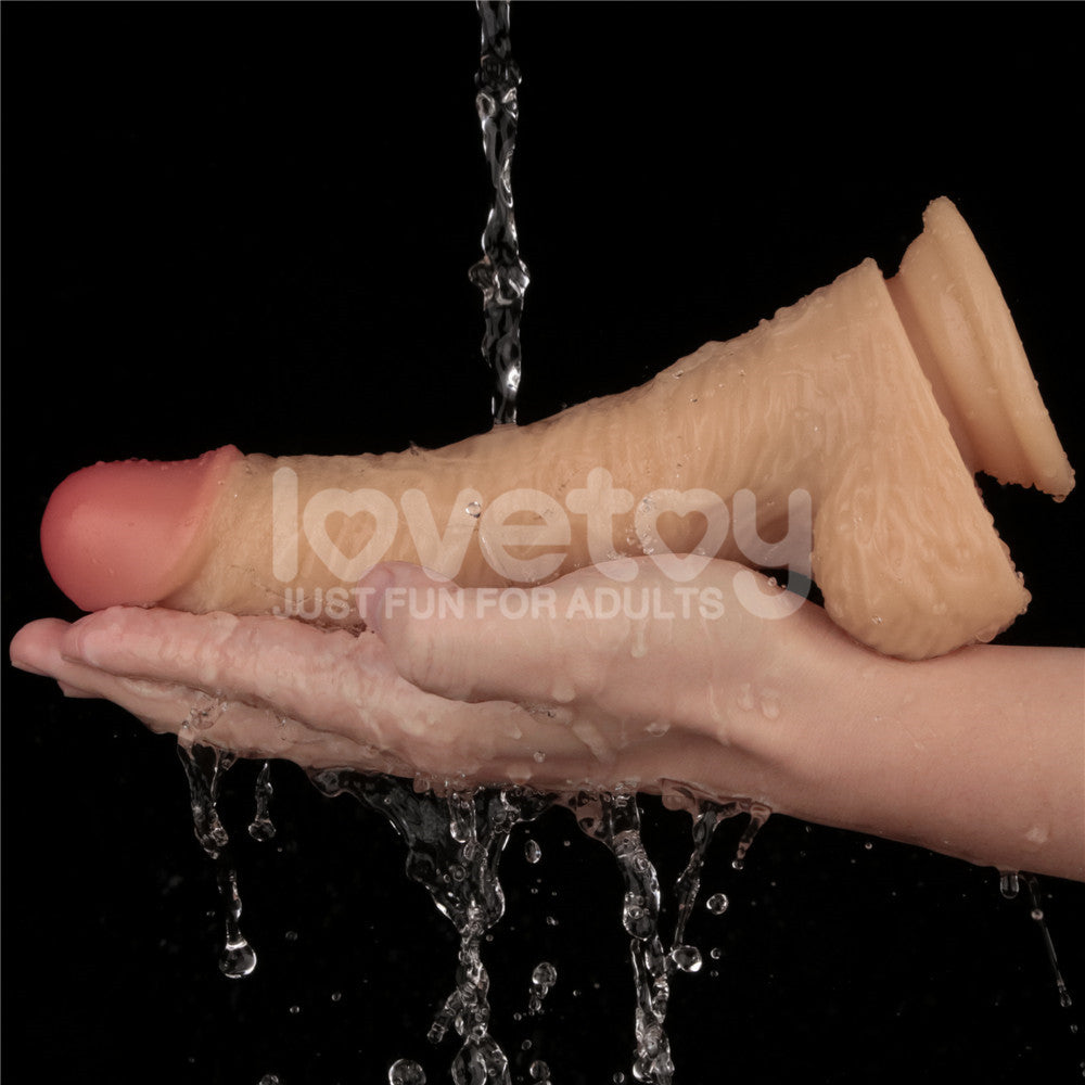 Power Basics 8.5 Inch USB Rechargeable Vibrating Dildo > Vibrators > Realistic Vibrators - Tophatter Daily Deals