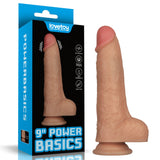 Power Basics 9 Inch Vibrating Dildo – Realistic Design Dildo > Vibrators > Realistic Vibrators - Tophatter Daily Deals