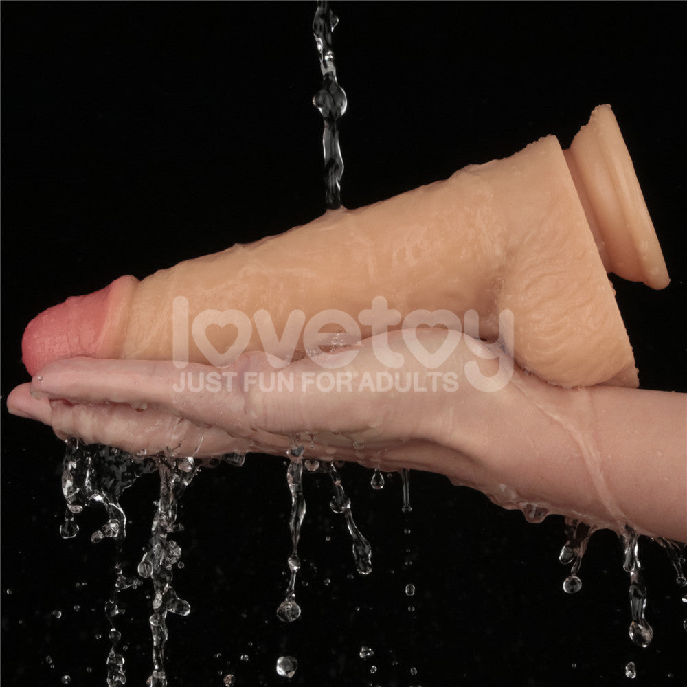Power Basics 9 Inch Vibrating Dildo – Realistic Design Dildo > Vibrators > Realistic Vibrators - Tophatter Daily Deals
