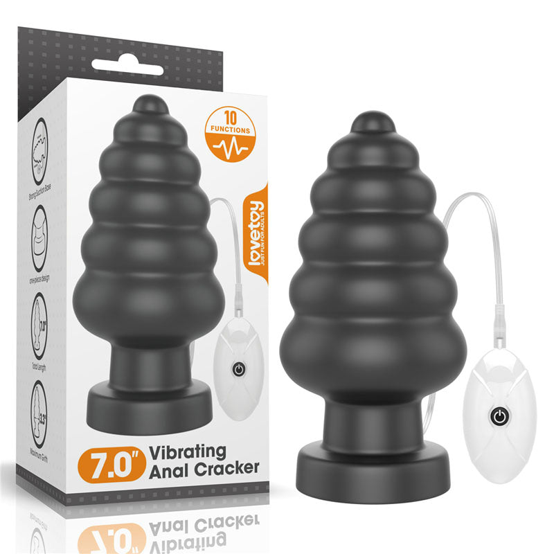 King Sized Anal Cracker – XL 7 Inch Vibrating Butt Plug > Anal Range > Oversized Anal Toys - Tophatter Daily Deals