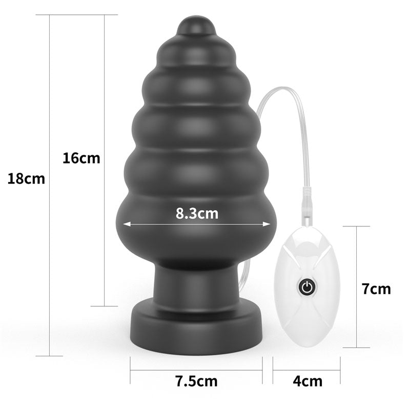 King Sized Anal Cracker – XL 7 Inch Vibrating Butt Plug > Anal Range > Oversized Anal Toys - Tophatter Daily Deals