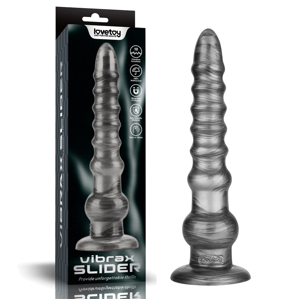 Vibrax Slider King Sized – USB Rechargeable 12.5 Inch Vibrating Dildo > Dildos > Oversized Toys - Tophatter Daily Deals