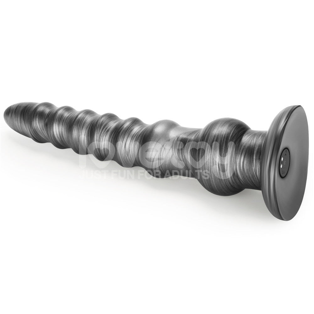 Vibrax Slider King Sized – USB Rechargeable 12.5 Inch Vibrating Dildo > Dildos > Oversized Toys - Tophatter Daily Deals