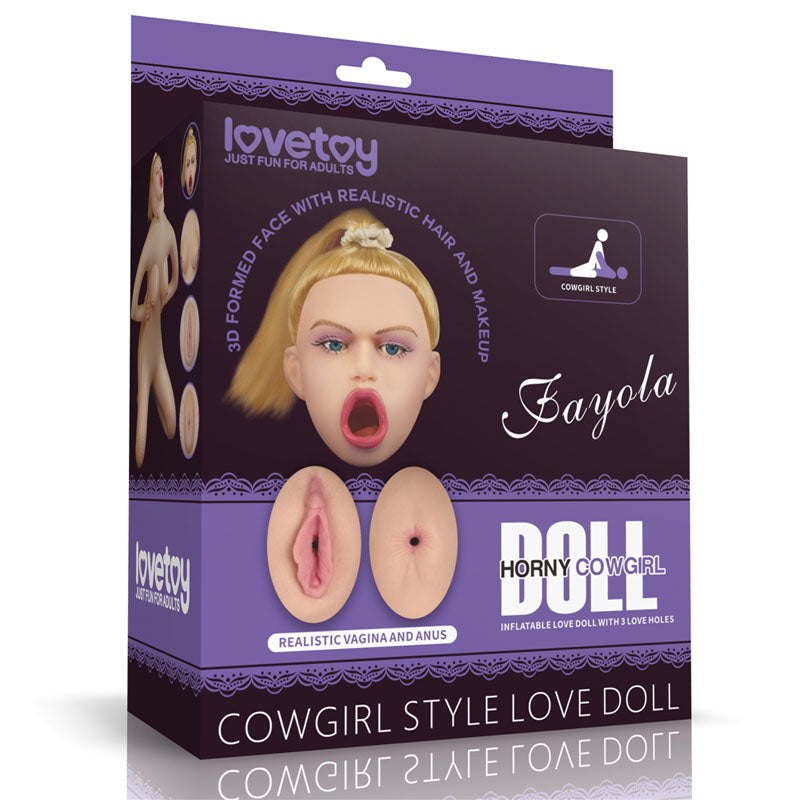 Fayola Horny Cowgirl Inflatable Love Doll – Life-Size Inflatable Love Doll > Sex Toys > Sex Dolls > Inflatable - Tophatter Daily Deals