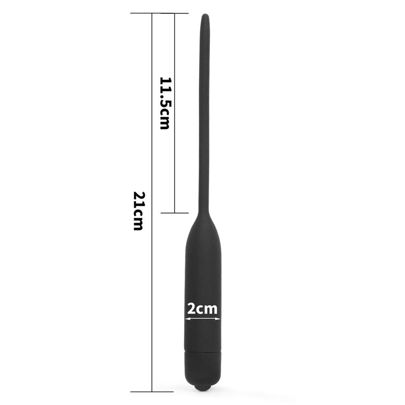 Silicone Vibrating Urethral Dilator with 10 Speed Vibrating Mechanism > Sex Toys For Men > Sounding Rods - Tophatter Daily Deals