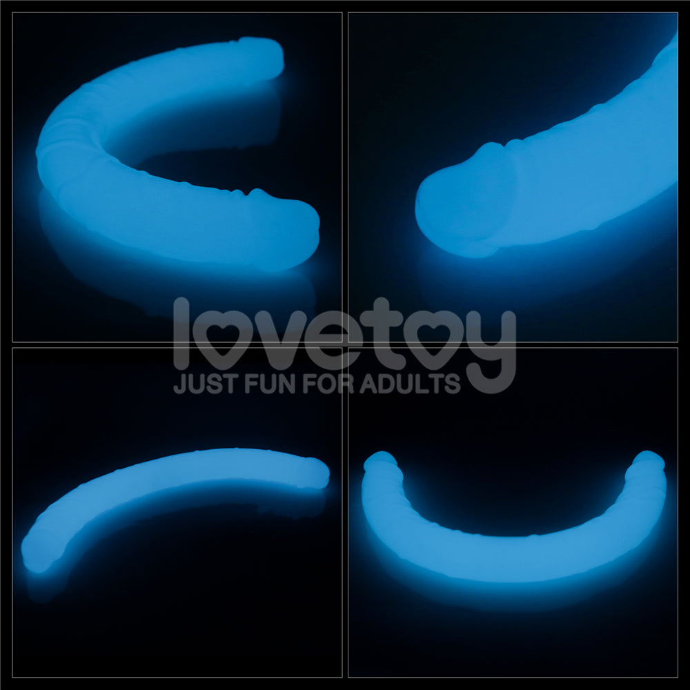 Lumino Play 18.5 Inch Glow in the Dark Double Dildo > Dildos > Double Dildos - Tophatter Daily Deals