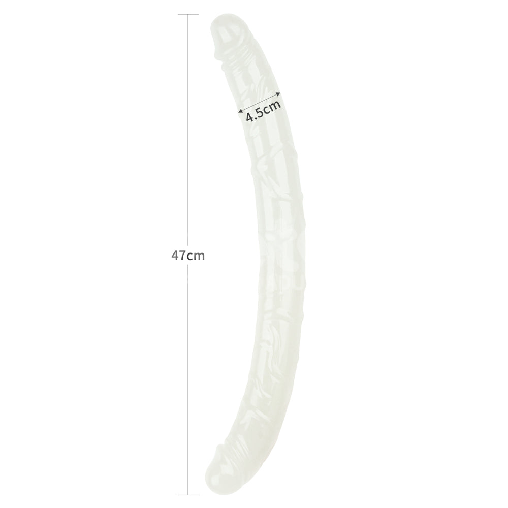 Lumino Play 18.5 Inch Glow in the Dark Double Dildo > Dildos > Double Dildos - Tophatter Daily Deals