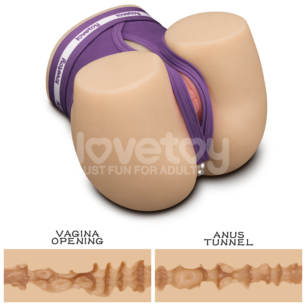 Streetgirls Dual Motor Automatic Pulse Masturbator with Realistic Vagina and Anus > Sex Toys For Men > Assbators - Tophatter Daily Deals