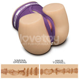 Streetgirls Dual Motor Automatic Pulse Masturbator with Realistic Vagina and Anus > Sex Toys For Men > Assbators - Tophatter Daily Deals