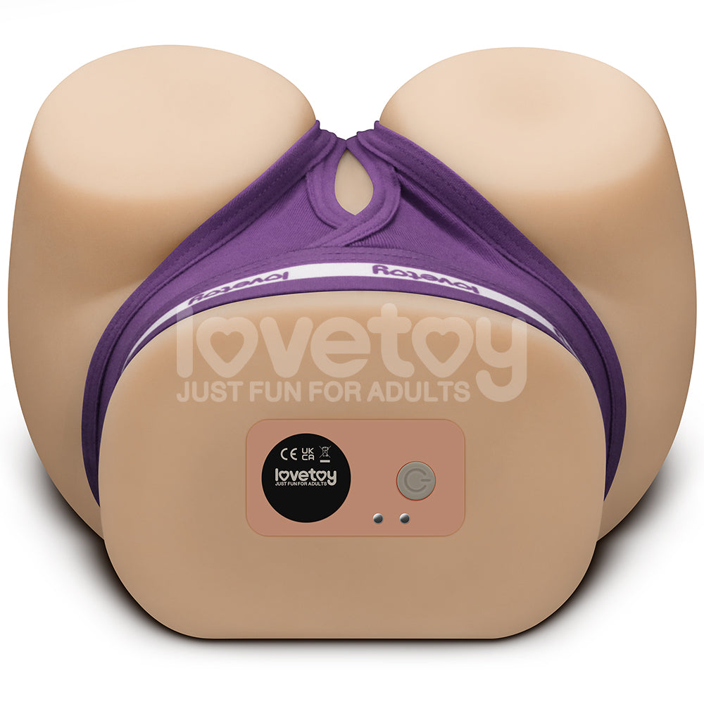 Streetgirls Dual Motor Automatic Pulse Masturbator with Realistic Vagina and Anus > Sex Toys For Men > Assbators - Tophatter Daily Deals