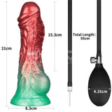 Aerosx 8 Inch Dual Density Inflatable Dildo – Inflatable Fantasy Dildo > Dildos > Fantasy - Tophatter Daily Deals