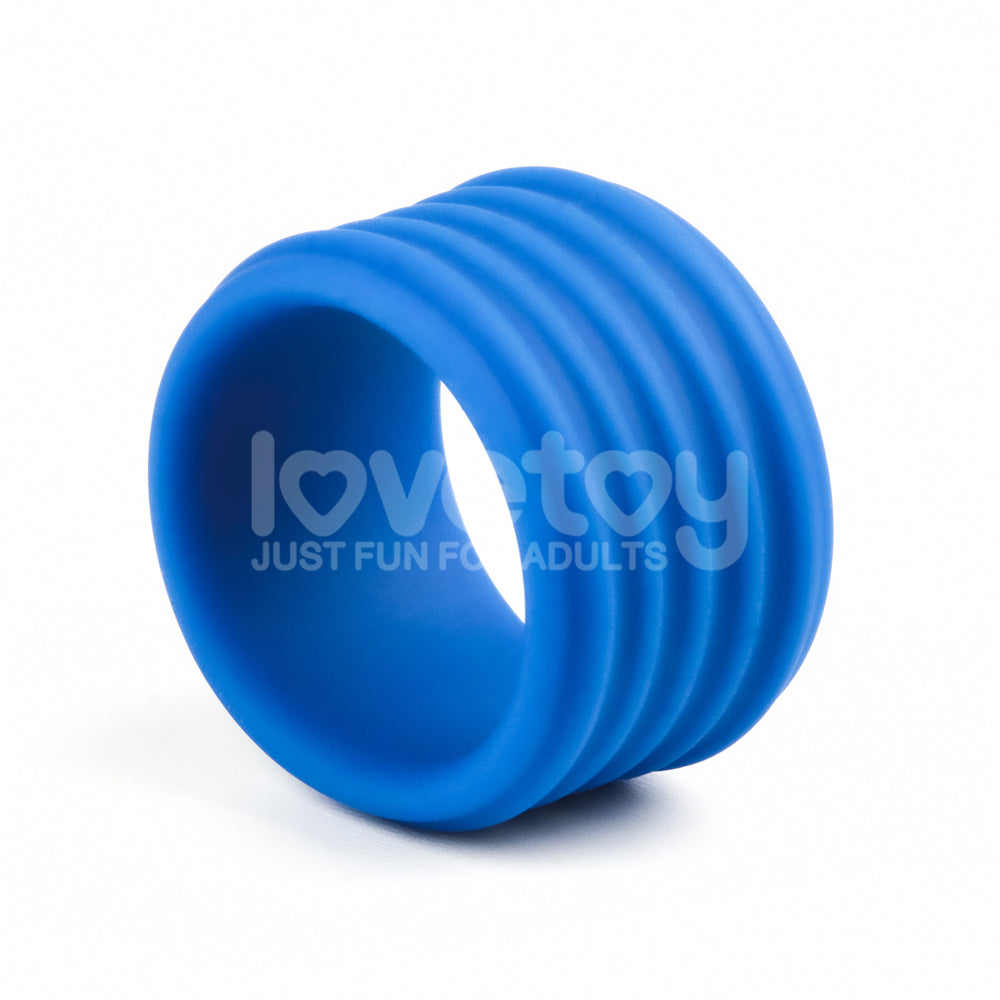 Deep Rib Grip Ring – Silicone Stretch Grip Ring > Cock Ring > Single - Tophatter Daily Deals