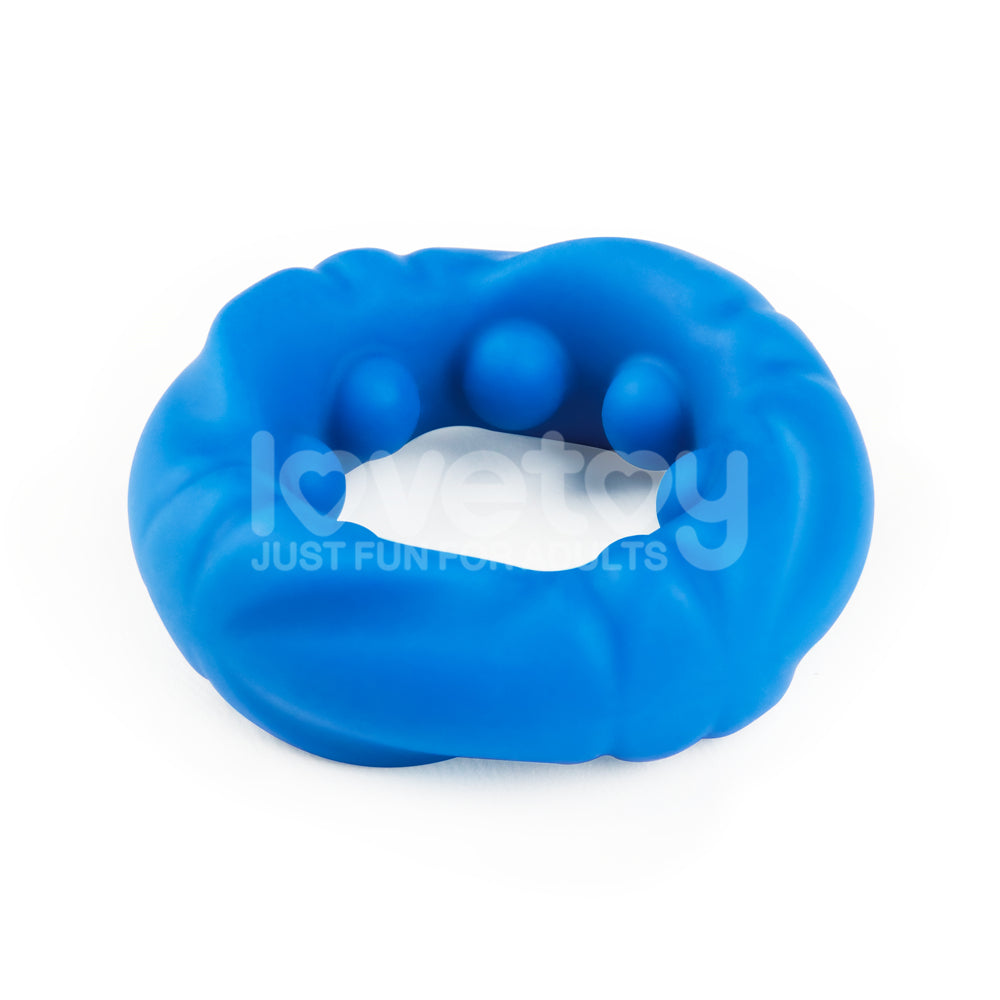 Ridge Bump Stretcher – Textured Stretching Sleeve > Cock Ring > Single - Tophatter Daily Deals