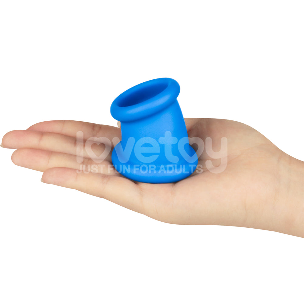 Tapered Squeeze Stretcher – Dual-Function Penis Ring and Ball Stretcher Silicone Device > Sex Toys For Men > Ball Stretchers - Tophatter Daily Deals