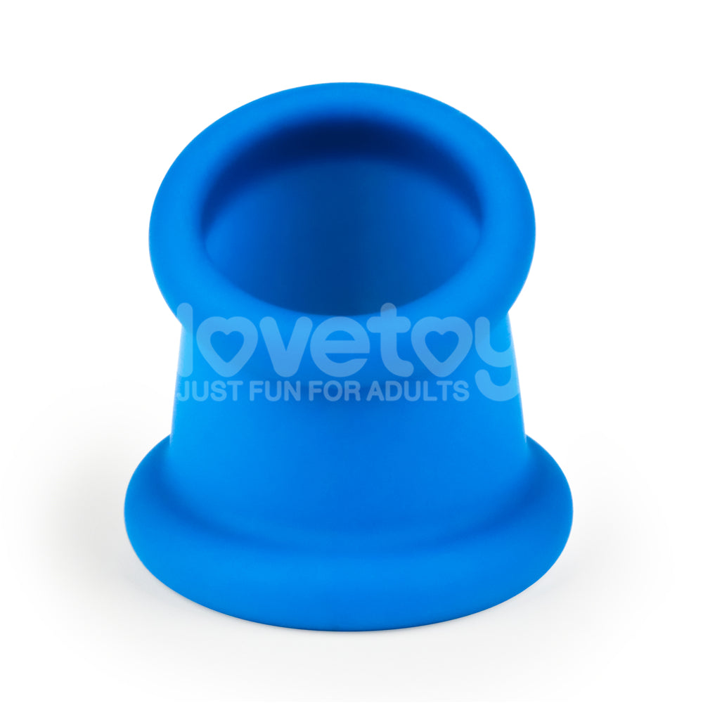 Tapered Squeeze Stretcher – Dual-Function Penis Ring and Ball Stretcher Silicone Device > Sex Toys For Men > Ball Stretchers - Tophatter Daily Deals